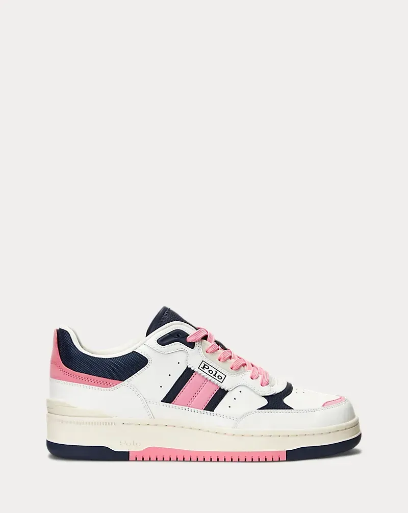 White/navy/pink