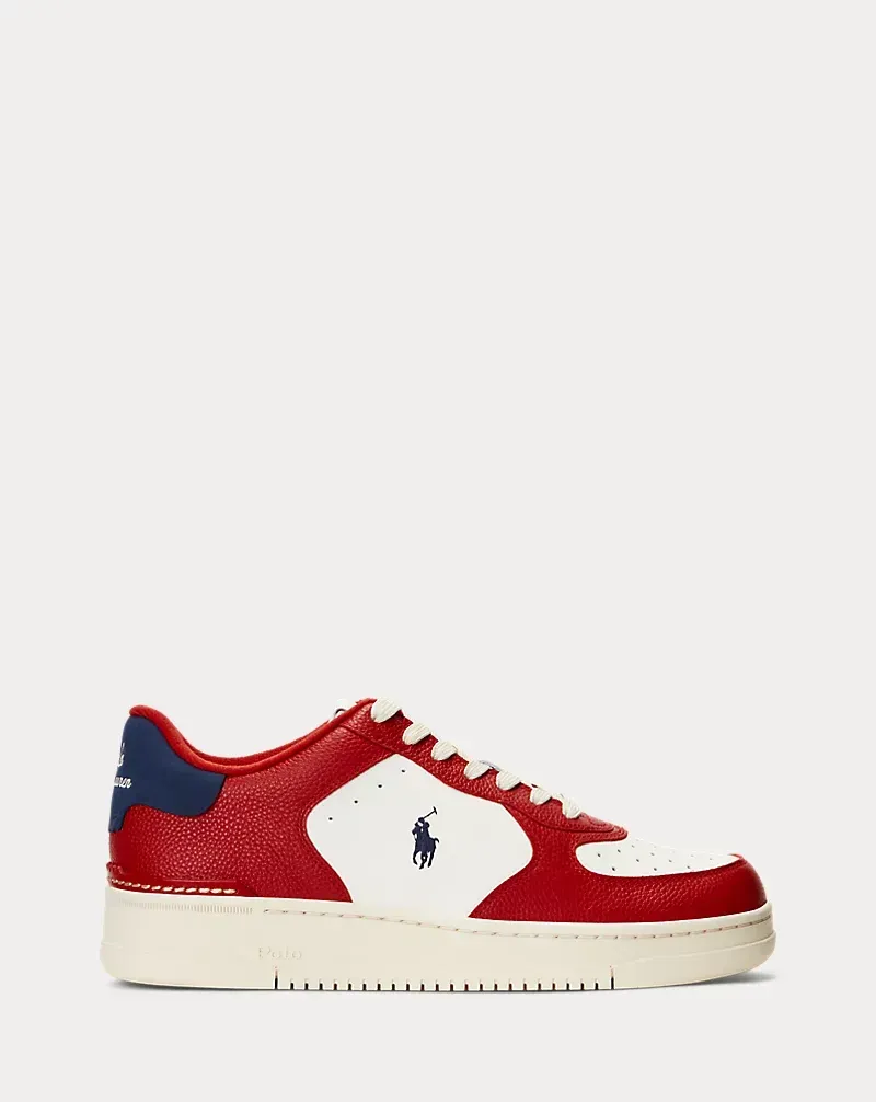 Cream/red/navy